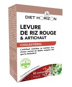 Levure de riz rouge et artichaut